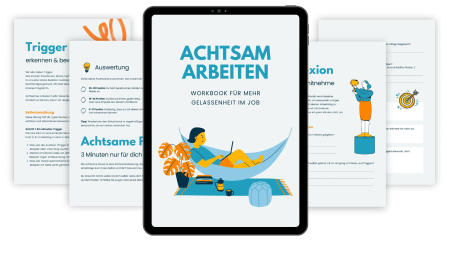 Mockup Workbook achtsam arbeiten